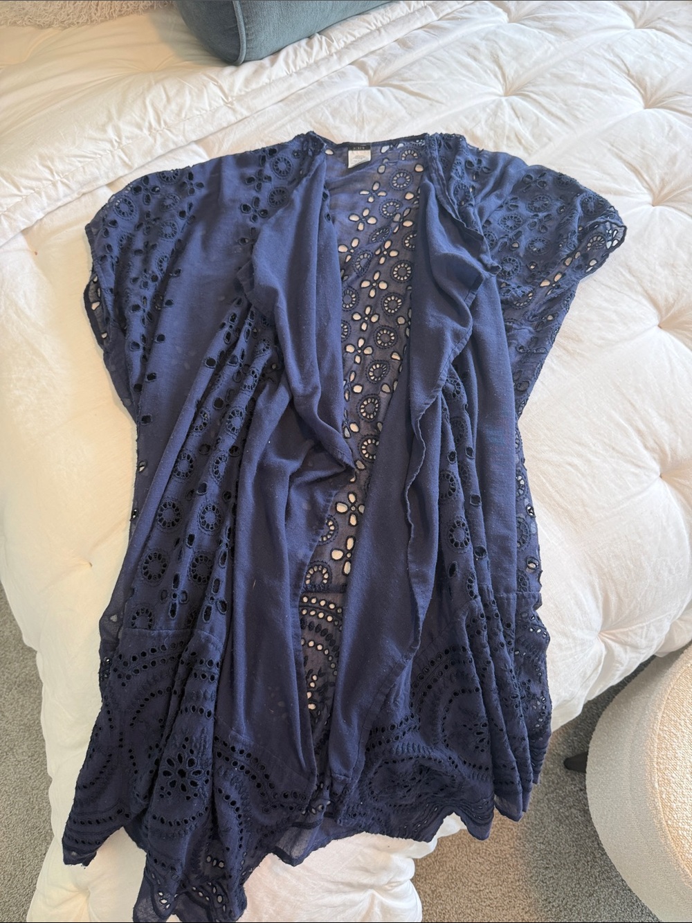 J Crew open front swim cover-up. OS